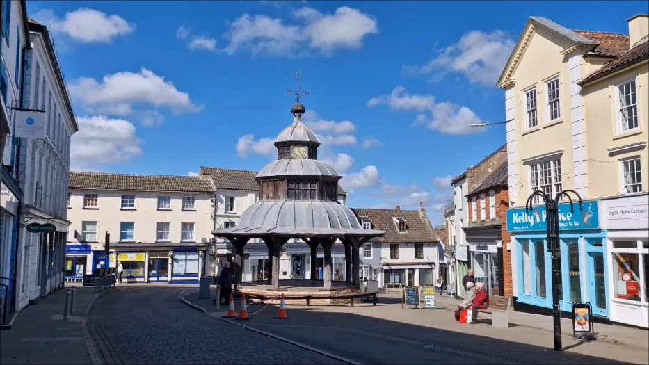 North Walsham Market Cross, the photo is from wikimedia (https://commons.wikimedia.org/wiki/File:North_Walsham_Market_Cross_in_2025.png).