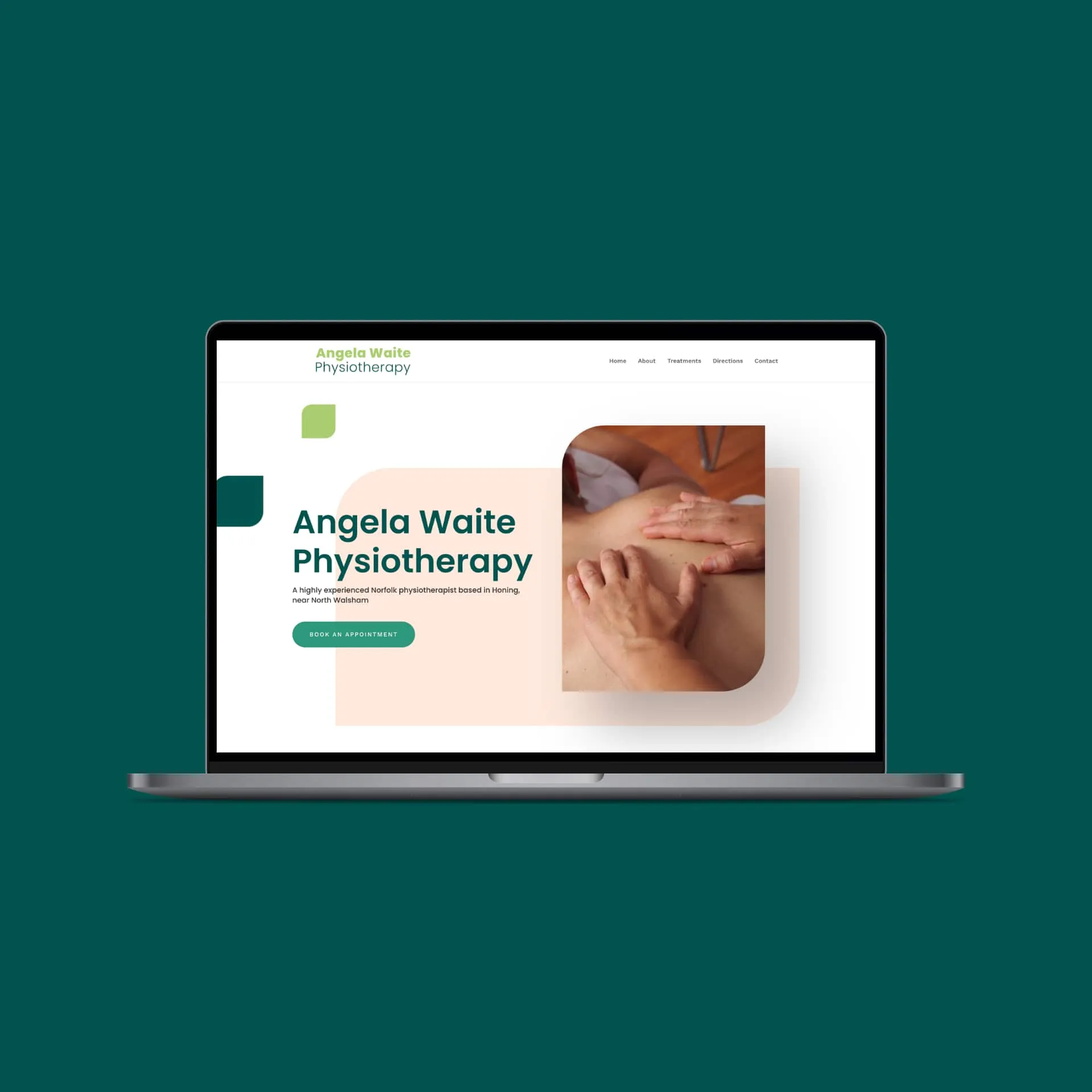 Angela Waite Physiotherapy — screenshot