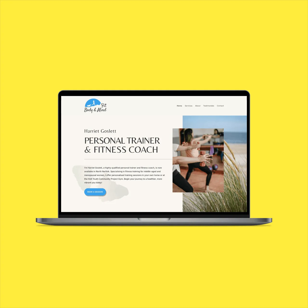 Harriet Goslett: Fit Body & Mind — screenshot