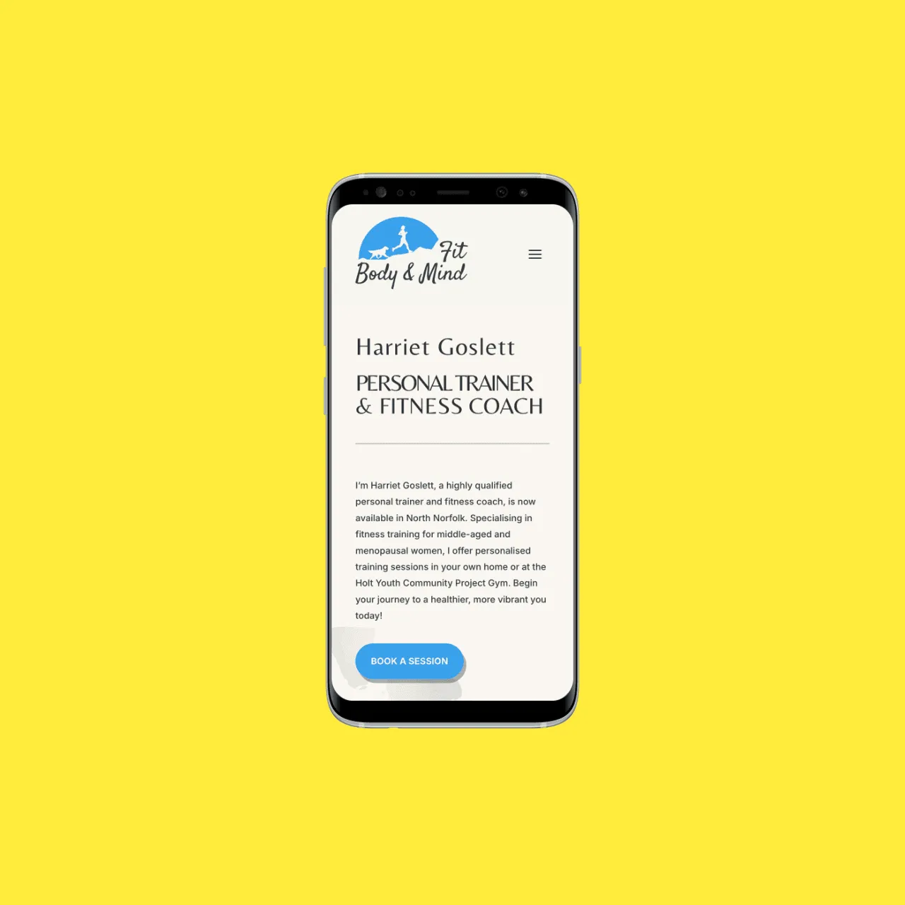 Harriet Goslett: Fit Body & Mind — screenshot