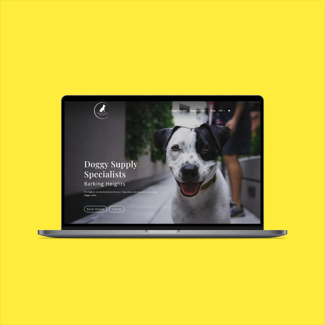 Multi-Page Website for Barking Heights — screenshot