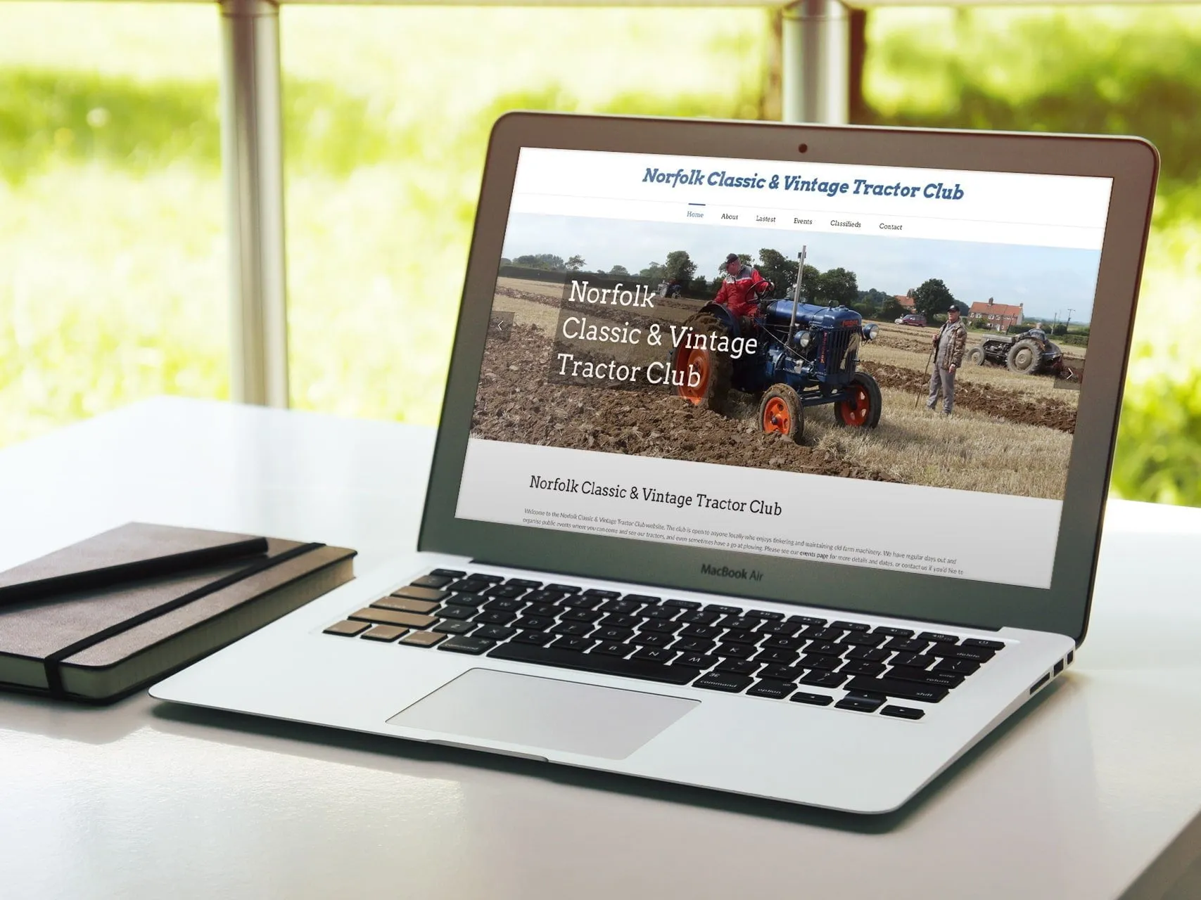 Norfolk Classic and Vintage Tractor Club — screenshot