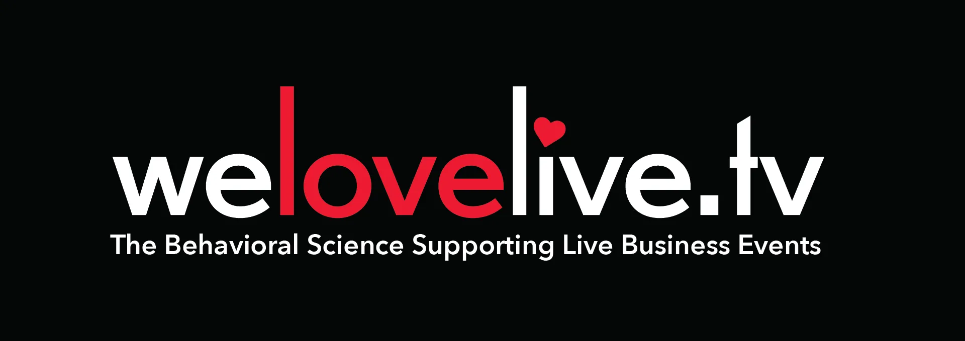 Promotional Website built for Welovelive.tv — screenshot