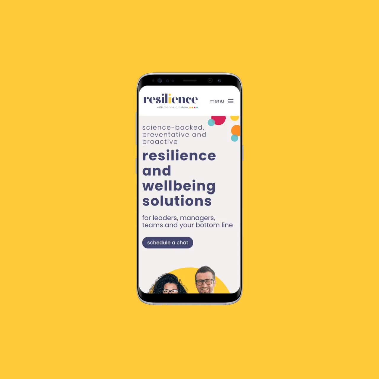 Resilience with Tianne — screenshot