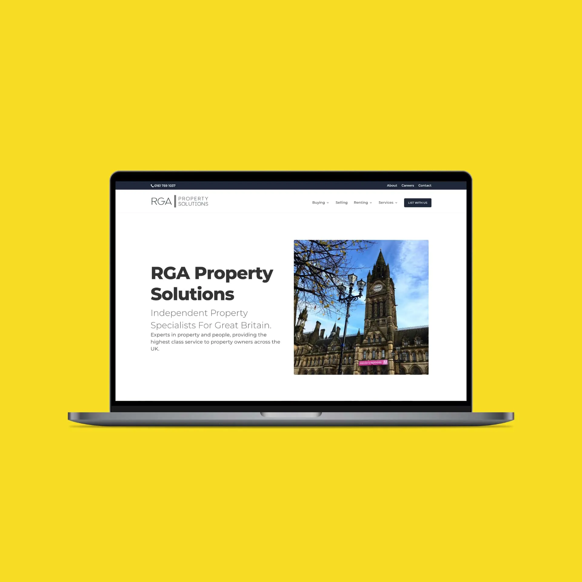 RGA Property Solutions — screenshot