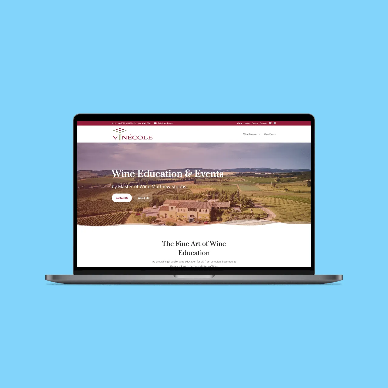 Vinecole — screenshot