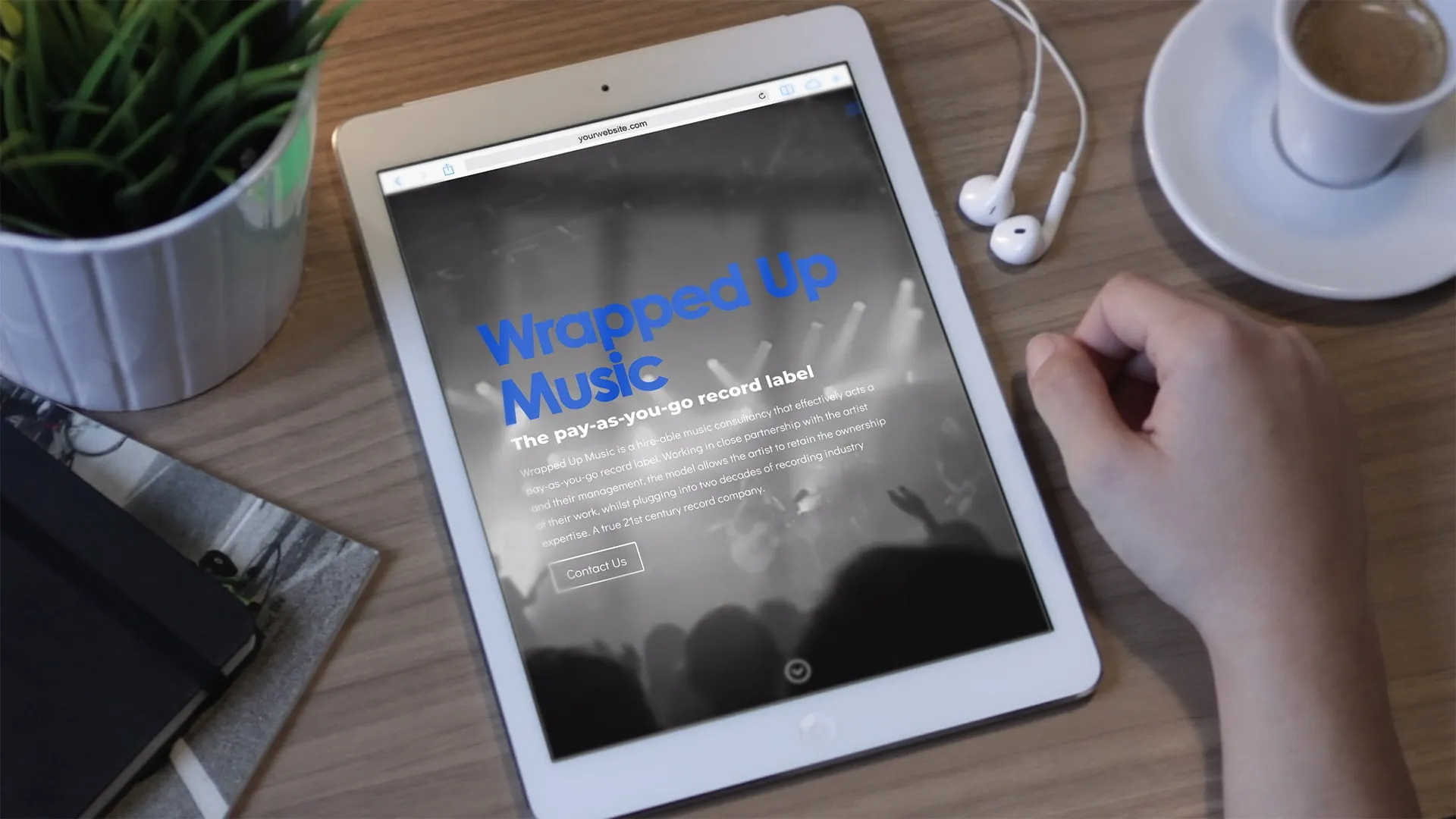 Wrapped Up Music — screenshot